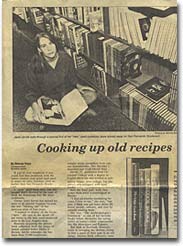 Burbank Leader newspaper clipping