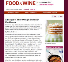 Food and Wine article 2002