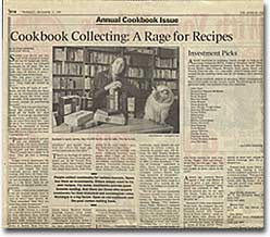 Los Angeles Times newspaper clipping